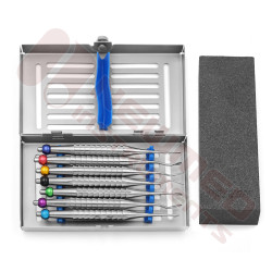7er-Set Proximatoren® mit Schleifstein und Kassette 7er-Set Proximatoren® mit Schleifstein und Kassette