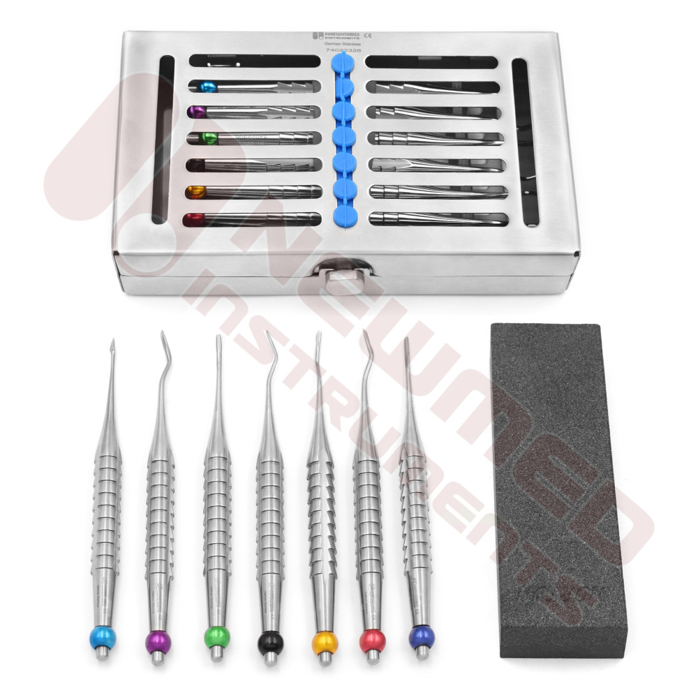 Set of 7 Proximators® with Sharpening Stone and Cassette