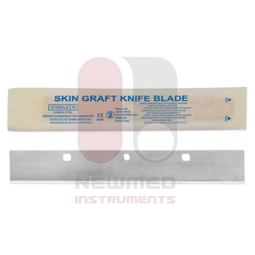 Sterile Skin Grafting Blade for Dermatome Knife 