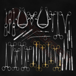 Major Thyroidectomy Instruments Set of 79 Pcs Major Thyroidectomy Instruments Set of 79 Pcs