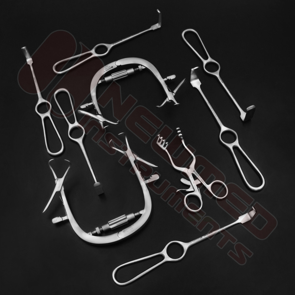 Major Thyroidectomy Instruments Set of 79 Pcs Major Thyroidectomy Instruments Set of 79 Pcs