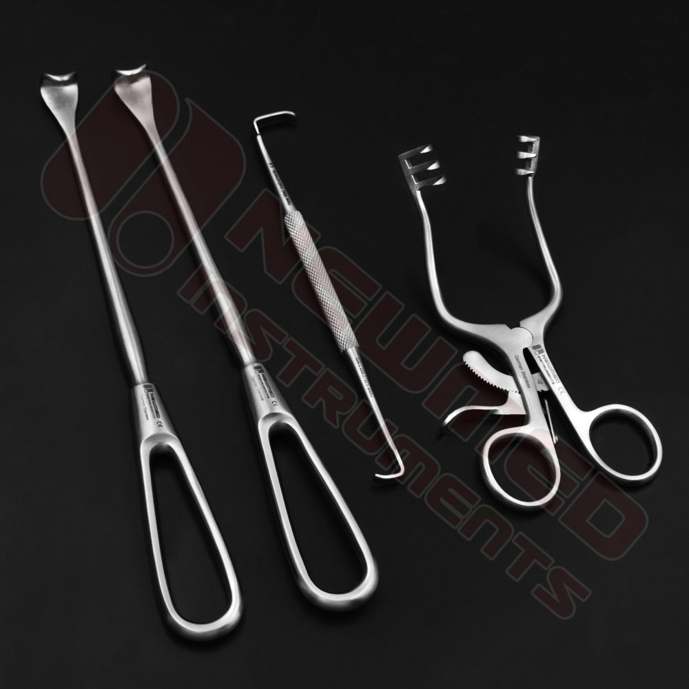 Tracheostomy Instruments Set Tracheostomy Instruments Set