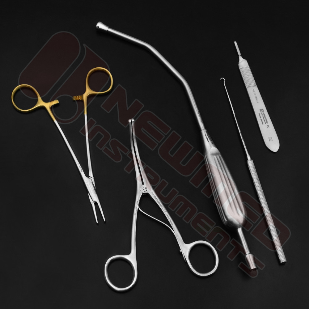 Tracheostomy Instruments Set Tracheostomy Instruments Set