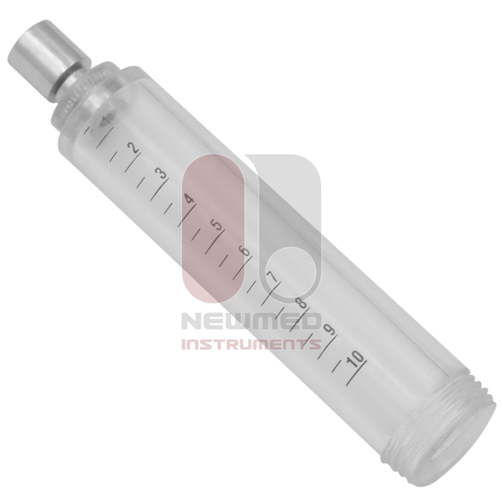 Reusable 10ml Syringe for Veterinary Use with Dosenut