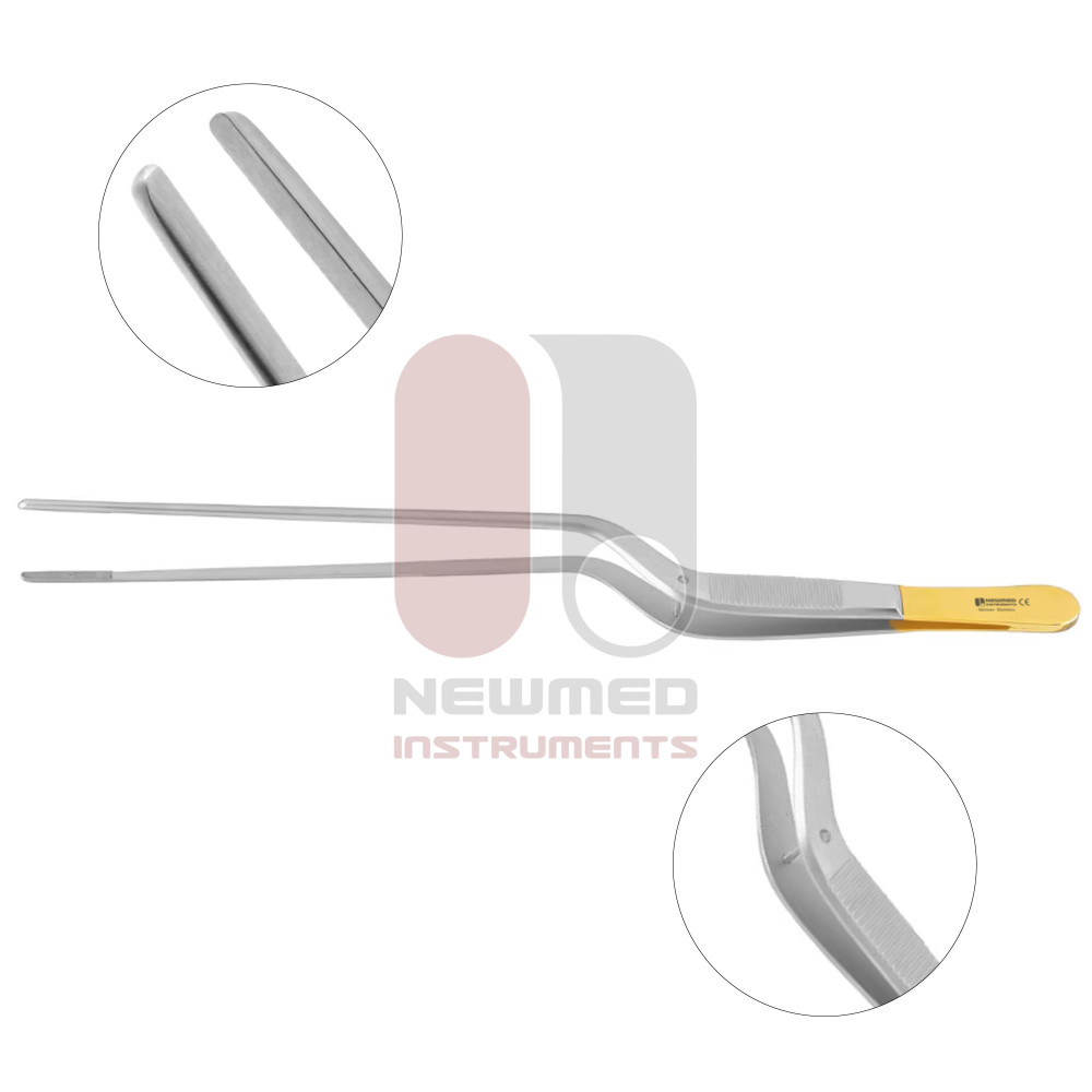 Adson Bayonet Dressing Forceps - Tungsten Carbide Adson Bayonet Dressing Forceps - Tungsten Carbide