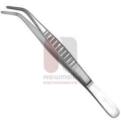 Pince à pansement Reed - Mâchoire dentelée coudée Pince à pansement Reed - Mâchoire dentelée coudée