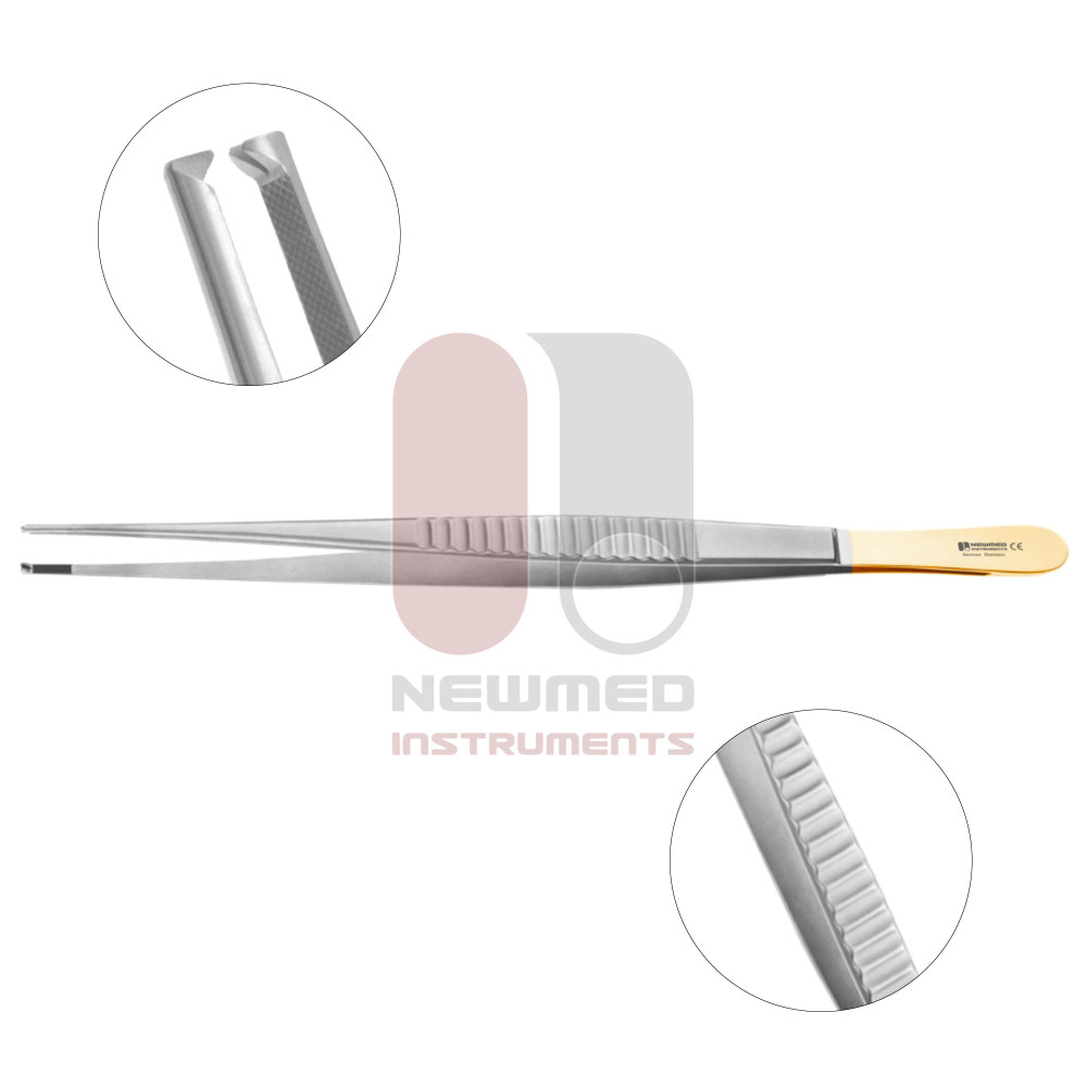 Skinner Forceps - Tungsten Carbide Serrated 1x2 Teeth Skinner Forceps - Tungsten Carbide Serrated 1x2 Teeth