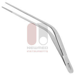 Pince à pansement Wilde - Pointes dentelées coudées Pince à pansement Wilde - Pointes dentelées coudées