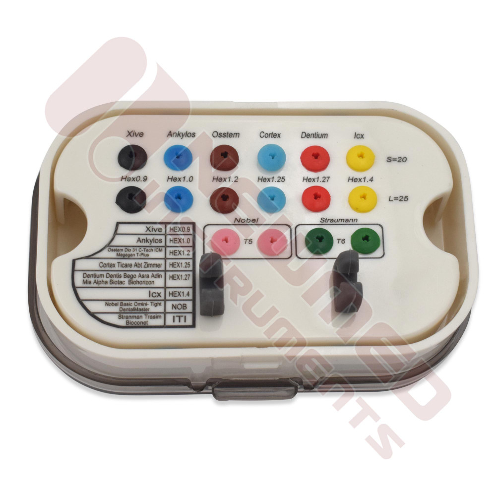 Dental Implant Prosthetic Universal Kit – All-in-One Solution for Every Implant System Dental Implant Prosthetic Universal Kit – All-in-One Solution for Every Implant System