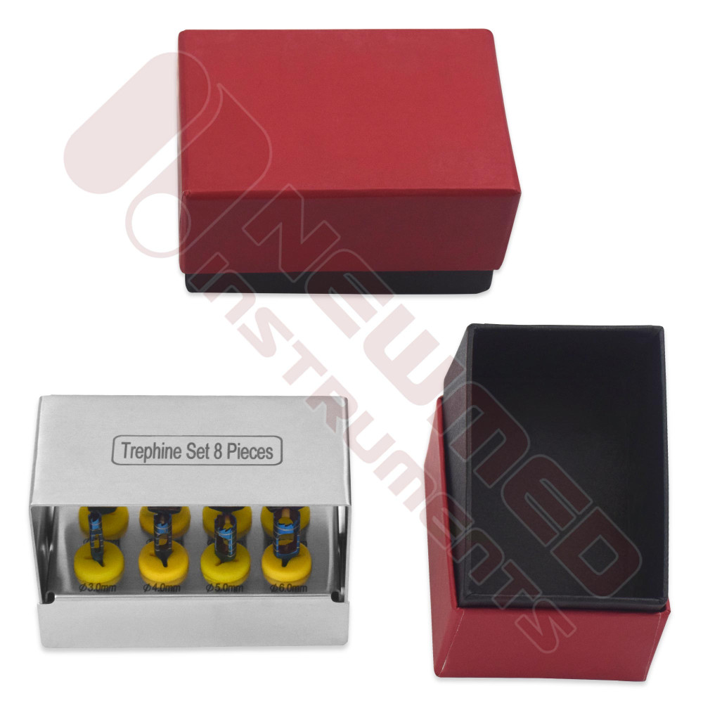 Dental Implant Bone Trephine Drills Kit ( 8 Pcs ) Dental Implant Bone Trephine Drills Kit ( 8 Pcs )