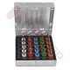 Dental Implant Conical Drill Kit 25Pcs with Stoppers Dental Implant Conical Drill Kit 25Pcs with Stoppers