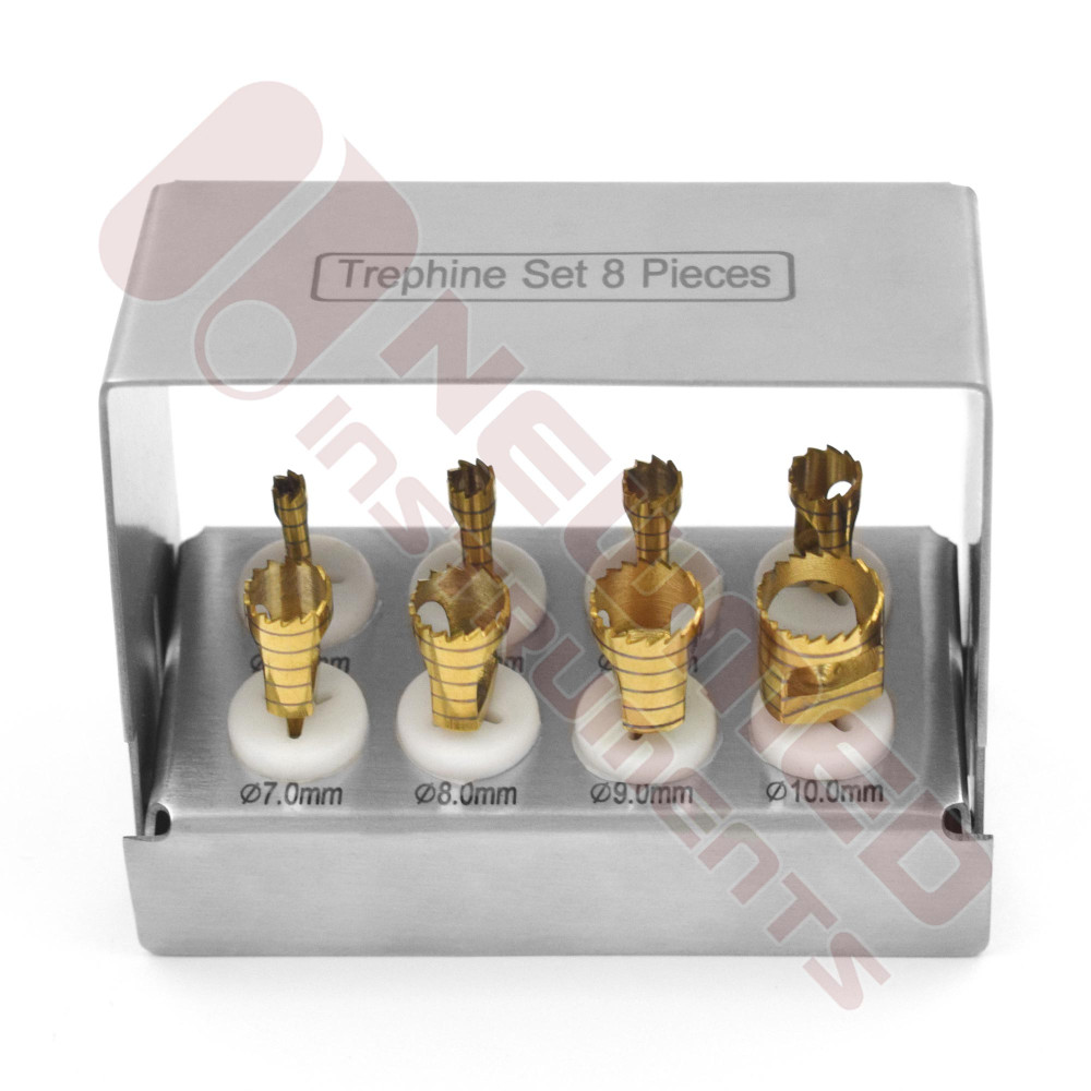 Dental Implant Bone Trephine Drills Kit ( 8 Pcs )