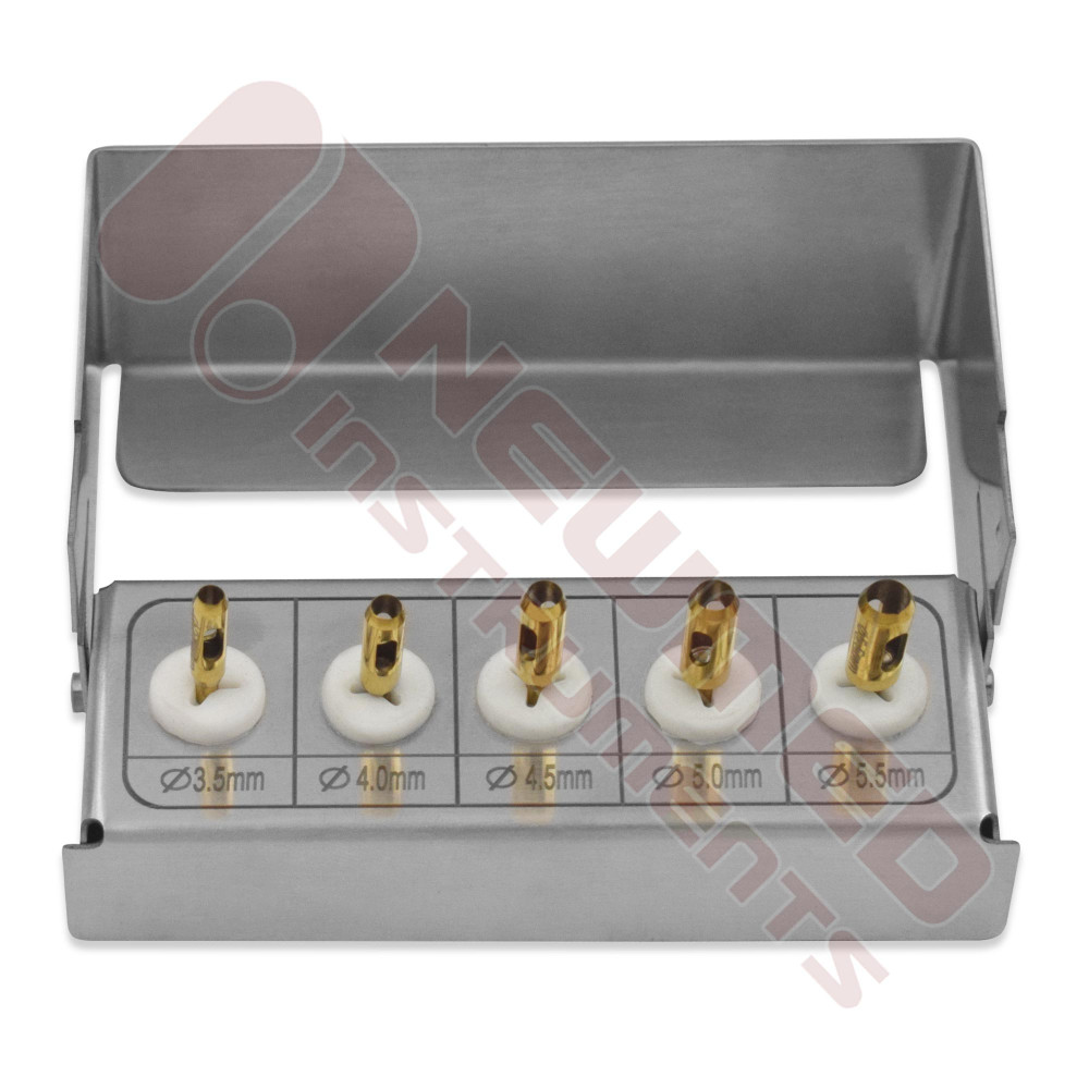 Dental Implant Tissue Punch Kit - Pack of 5 Dental Implant Tissue Punch Kit - Pack of 5