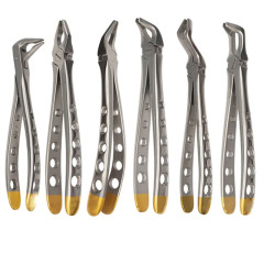 Jeu de 6 pinces d'extraction PrécisionGrip becs diamantés Jeu de 6 pinces d'extraction PrécisionGrip becs diamantés