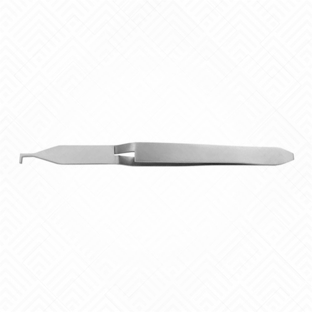 90° Bracket Holder Tweezers with Aligner