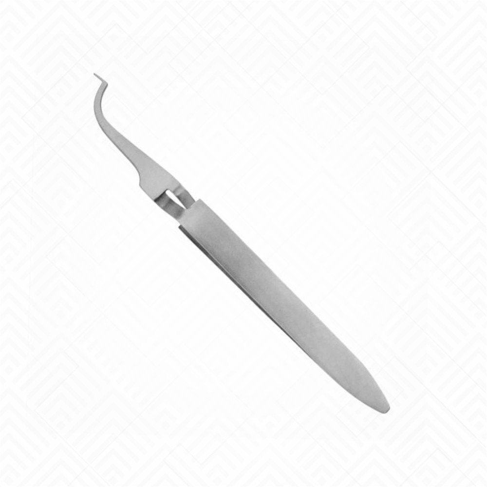 Slim Buccal Tube Bonder Tweezers with Aligner