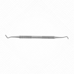 Détartreur coudé et poussoir à bande Détartreur coudé et poussoir à bande