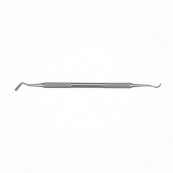 Poussoir de bande et directeur de ligature courbée Poussoir de bande et directeur de ligature courbée