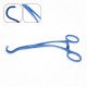 Anastomosis Clamp Angled DeBakey Atraumatic, Curved shanks, Titanium