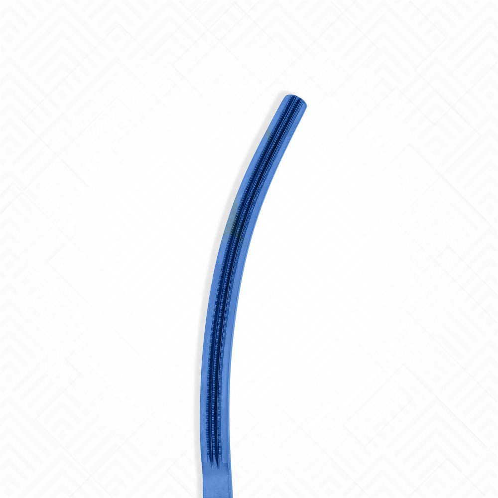 Aorta Aneurysm Clamp Curved DeBakey Atraumatic jaws, Titanium