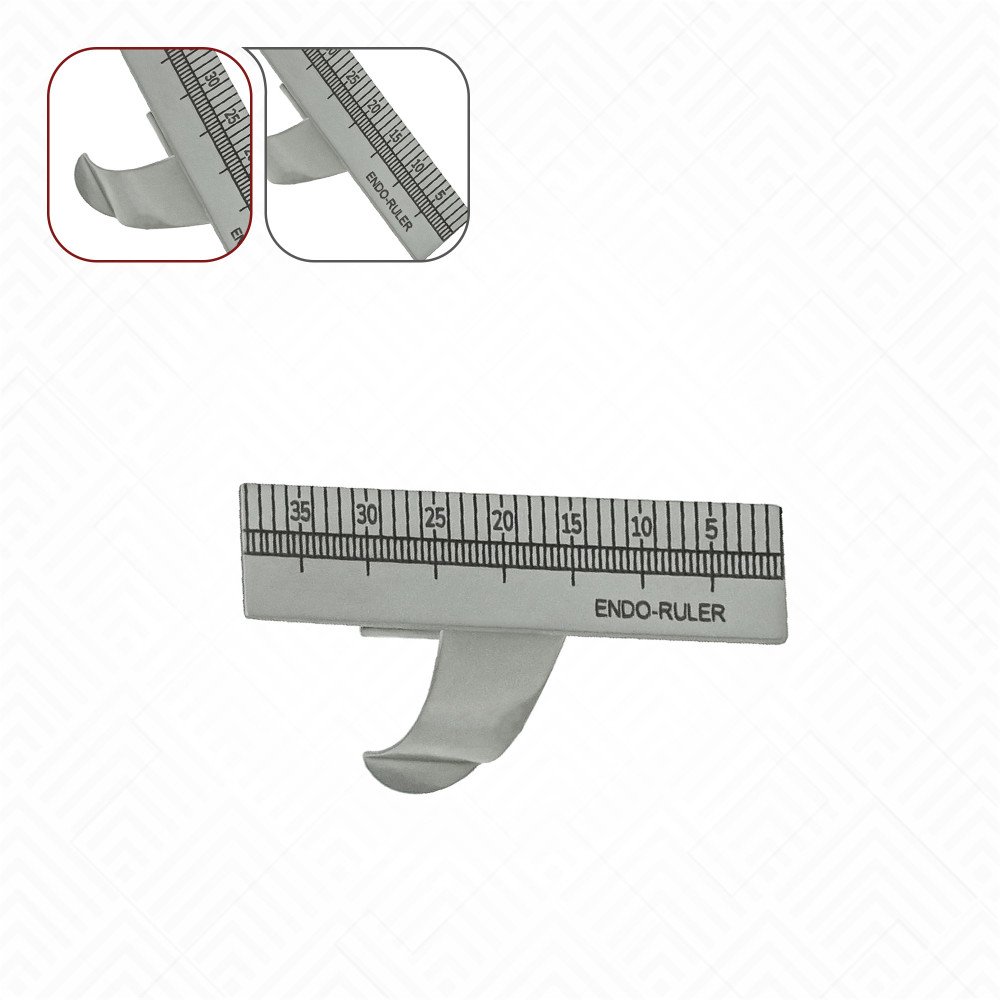 Single-Sided Endo Ring Ruler | New Med Instruments