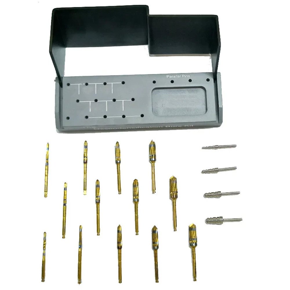 Dental Osseodensification Burs Drill Kit-17pcs