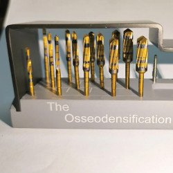 Bohrer-Set für zahnärztliche Osseodensifikation, 17-teilig Bohrer-Set für zahnärztliche Osseodensifikation, 17-teilig
