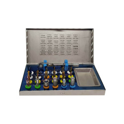 Kit de 25 brocas universales para trepanación ósea dental Kit de 25 brocas universales para trepanación ósea dental