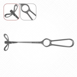 Écarteur combiné pour plaies et joues Écarteur combiné pour plaies et joues