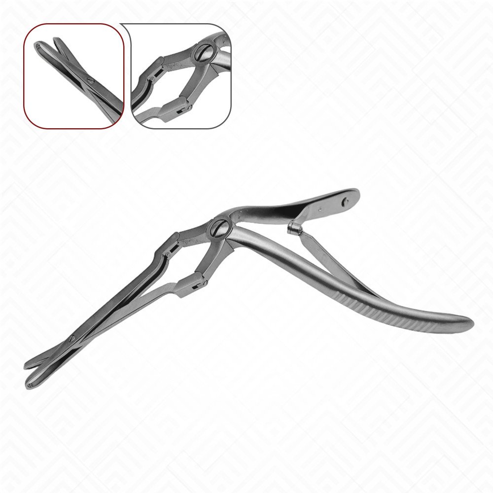 Jansen-Middleton Septum Through Cutting Forceps - Double Action