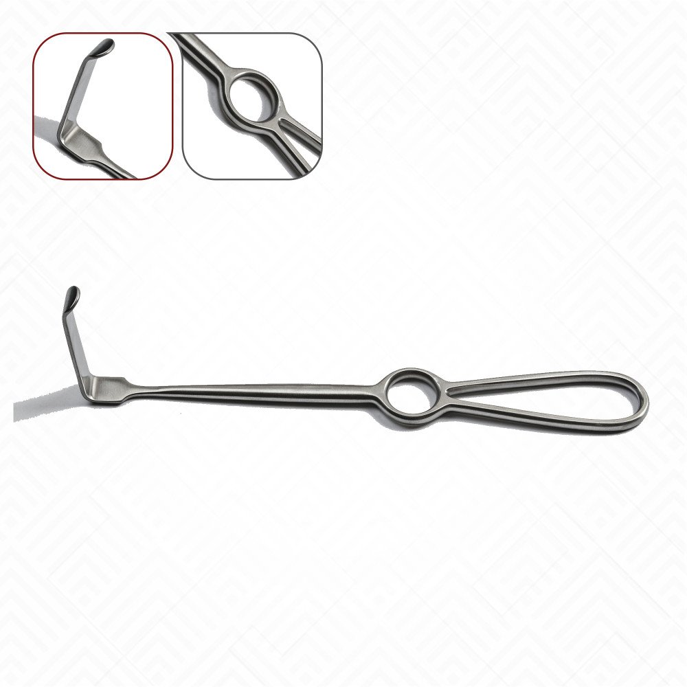 Obwegeser Soft Tissue Retractor Curved Up