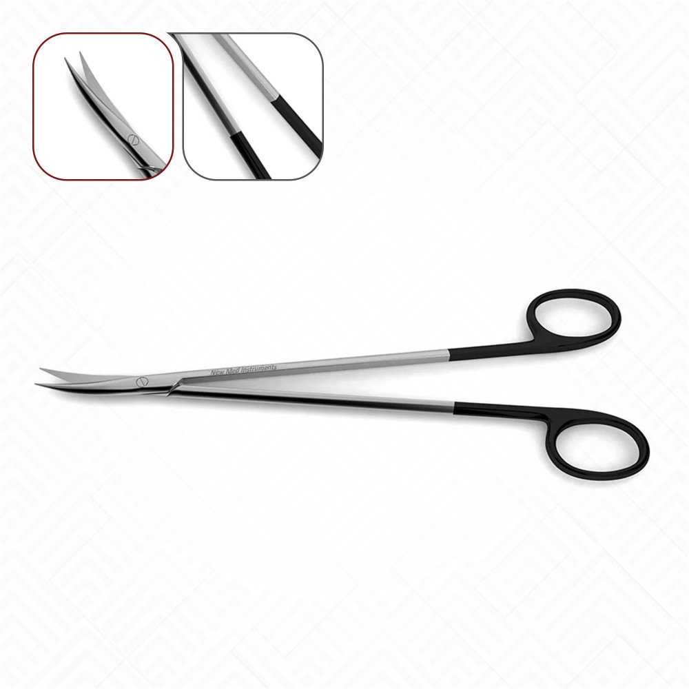 Slim Metzenbaum Scissors - Supercut Serrated (Delicate Tips)