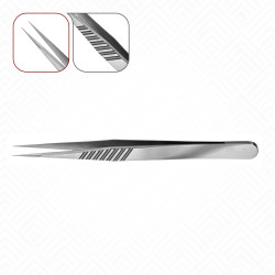 Pinzas Pierse, 12 cm, puntas de 0,3 mm Pinzas Pierse, 12 cm, puntas de 0,3 mm