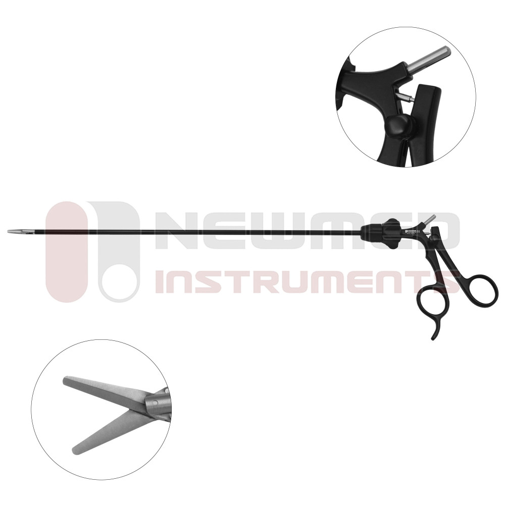 Precise Straight Laparoscopic Metzenbaum Scissor Double Action Precise Straight Laparoscopic Metzenbaum Scissor Double Action