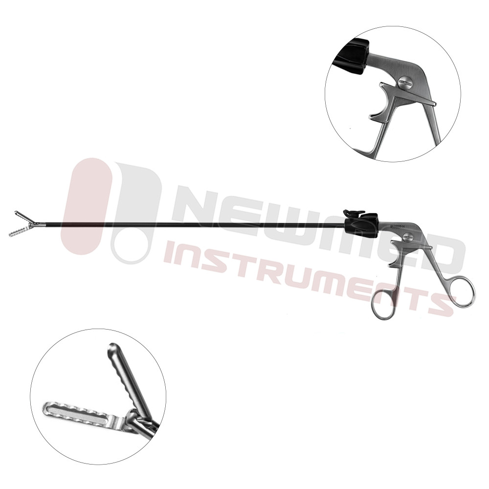 Slide 'N' Lock Rotatable Wave Grasper, Double Action Slide 'N' Lock Rotatable Wave Grasper, Double Action