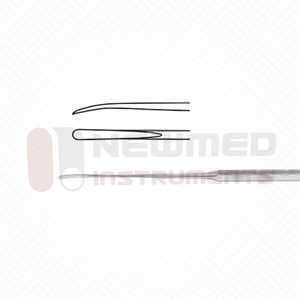 Antoli-Candela raspatory - Dissection of soft tissue 1.8mm wide-curved Antoli-Candela raspatory - Dissection of soft tissue 1.8mm wide-curved