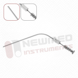 Baron Saugrohr abgewinkelt mit Fingerabsatz - Durchmesser 1,0mm x 75mm Baron Saugrohr abgewinkelt mit Fingerabsatz - Durchmesser 1,0mm x 75mm