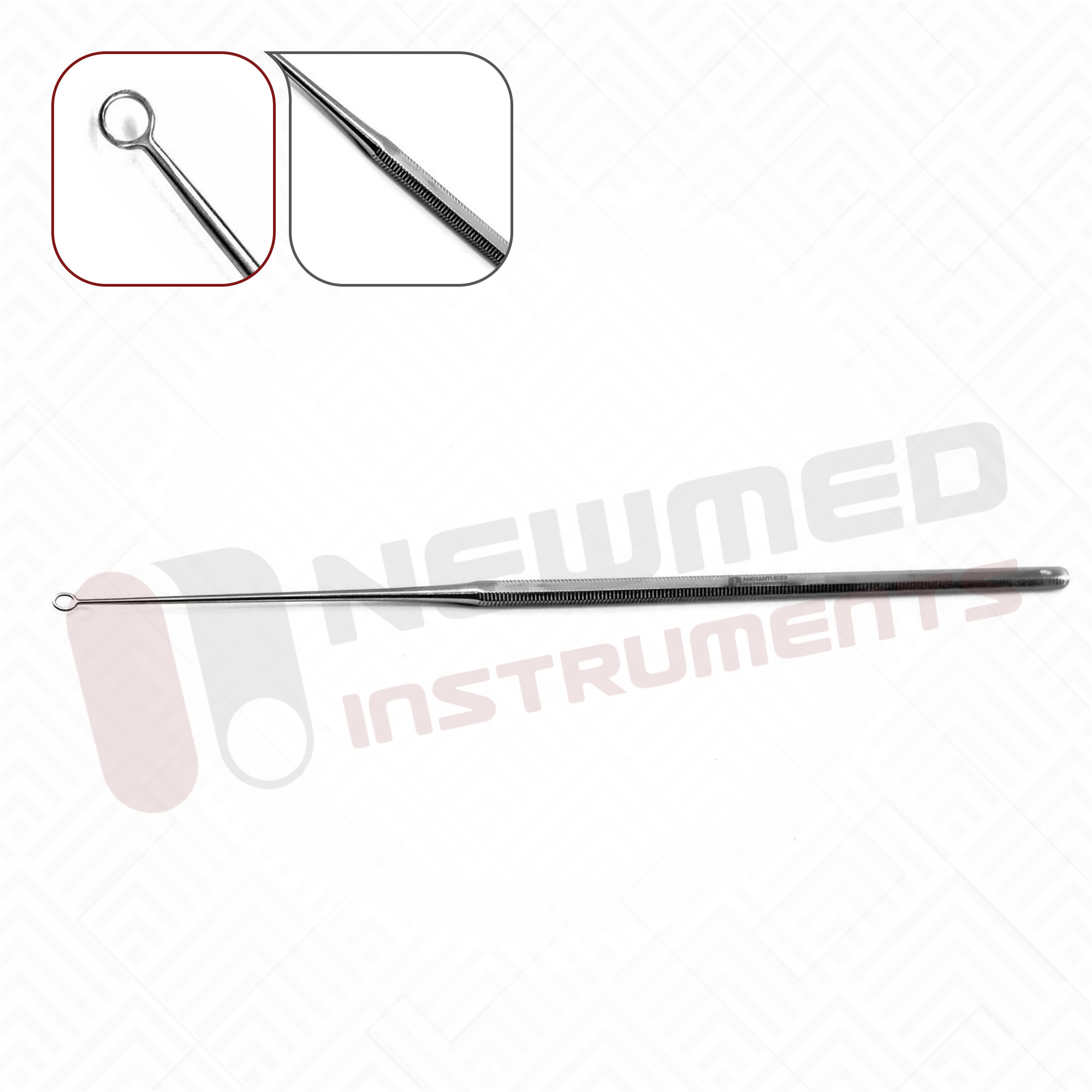 thumbnail image 2 of Buck Ear Curette #00 Blunt – ENT Surgical Instrument, General Surgery, Stainless Steel 2 of 2