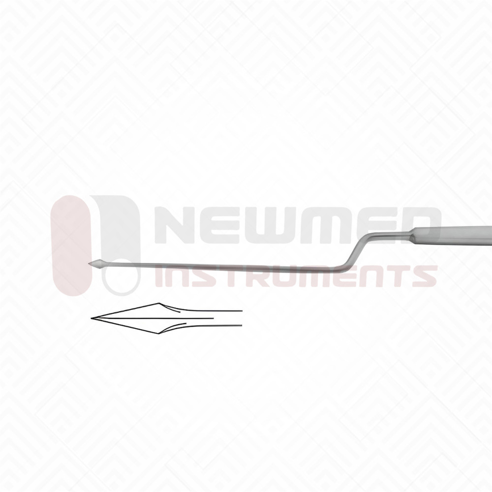 Lucae Tympanum Needle 17.5 cm - 7 Inches, Stainless Steel (Reusable) Lucae Tympanum Needle 17.5 cm - 7 Inches, Stainless Steel (Reusable)