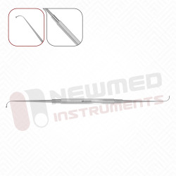 Buscador de Óstio Maxilar (Sinus), comprimento total de 190 mm, pontas esféricas de 2,3 mm a 2,6 mm