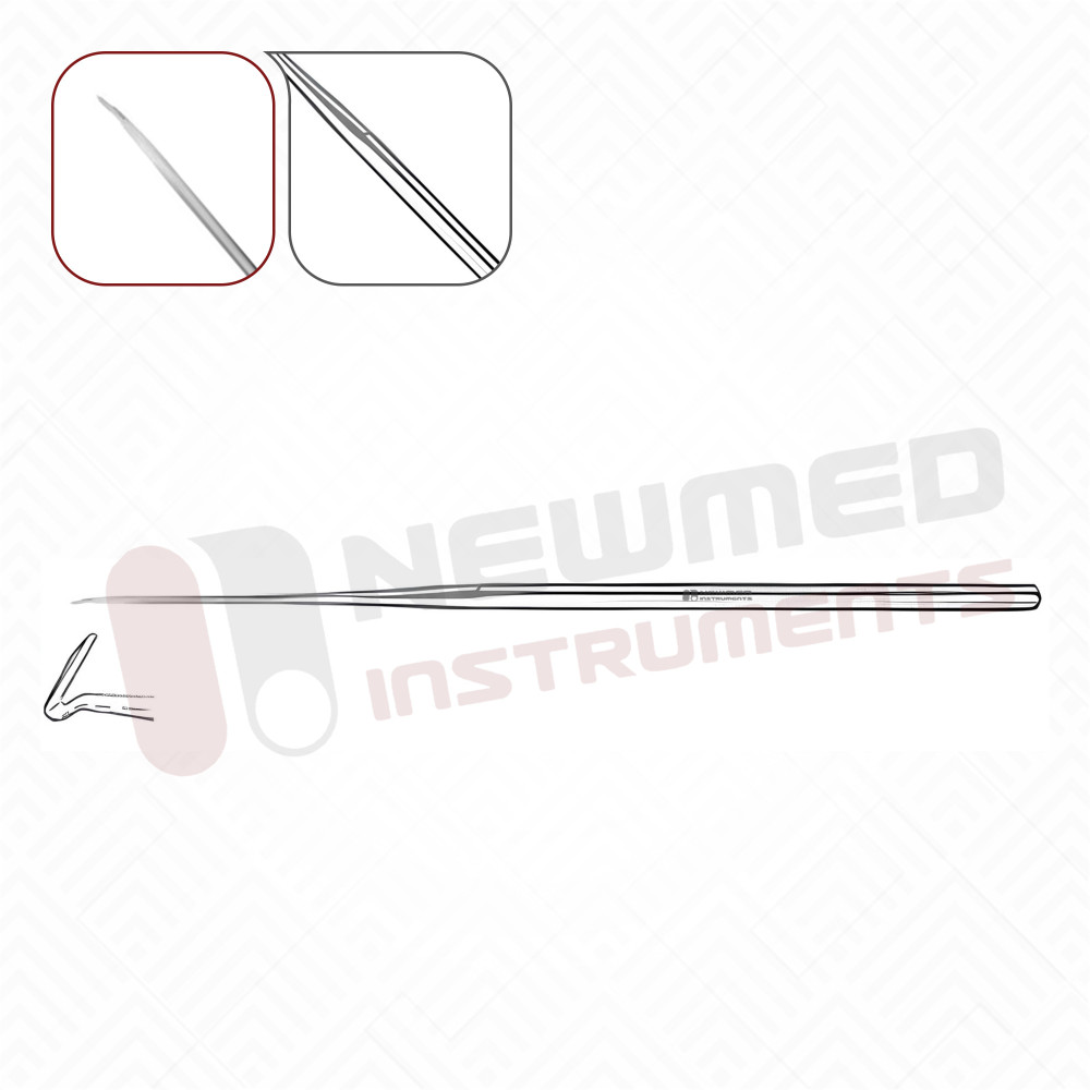 Perkins Tympanoplasty Elevator 1.25mm x 2.5mm Blade 165mm Length Perkins Tympanoplasty Elevator 1.25mm x 2.5mm Blade 165mm Length