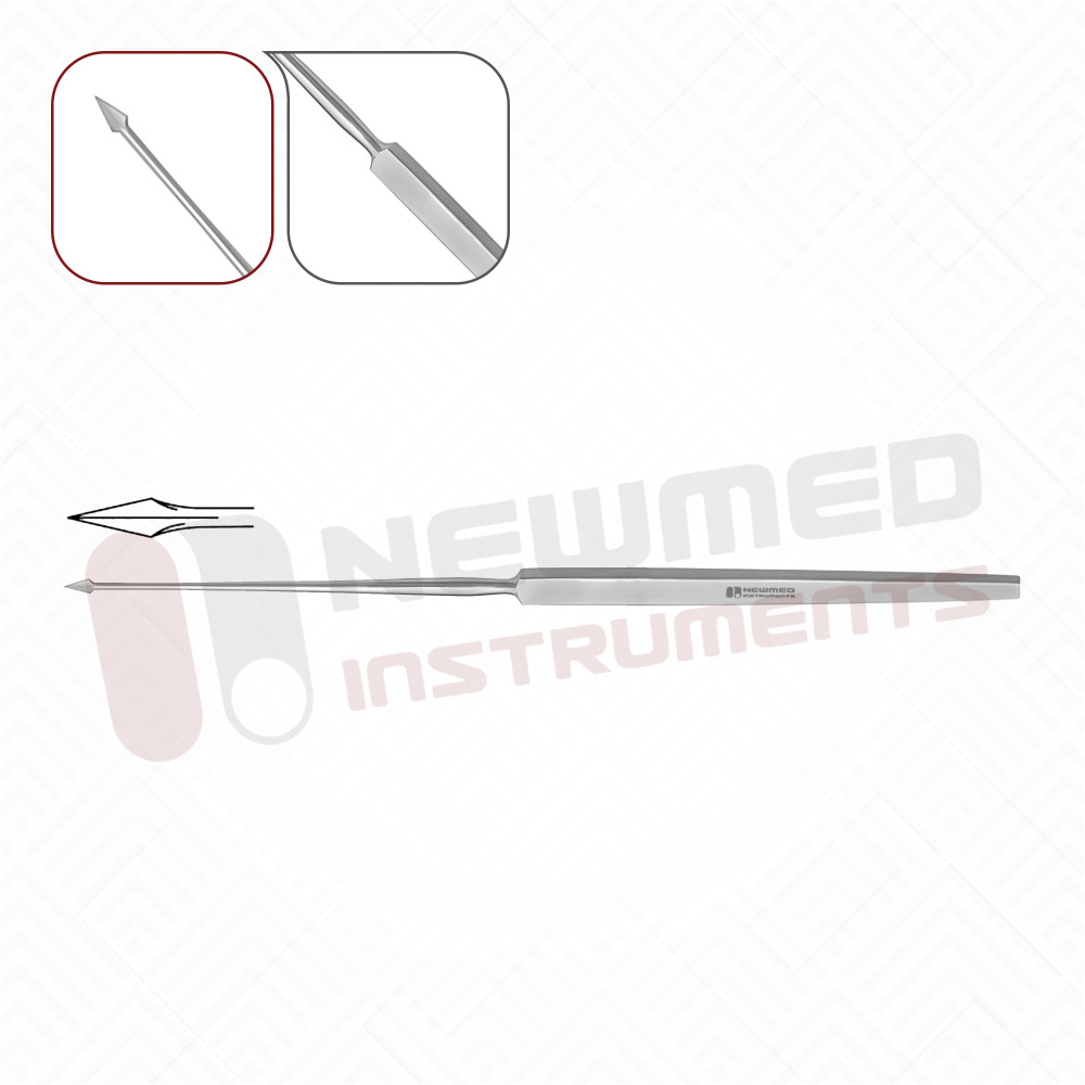Politzer Tympanum Needle 17.5cm -7 inches, Stainless Steel (Reusable) Politzer Tympanum Needle 17.5cm -7 inches, Stainless Steel (Reusable)