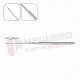 Politzer Tympanum Needle 17.5cm -7 inches, Stainless Steel (Reusable) Politzer Tympanum Needle 17.5cm -7 inches, Stainless Steel (Reusable)