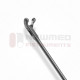 Microlaryngeal Cup Forceps – Curved left with Luer Lock Suction Microlaryngeal Cup Forceps – Curved left with Luer Lock Suction
