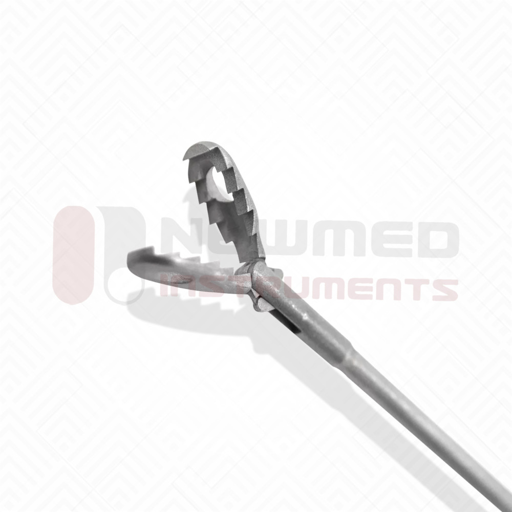 Steiner Laryngoforce II Grasping Forceps – Oval Bite Steiner Laryngoforce II Grasping Forceps – Oval Bite