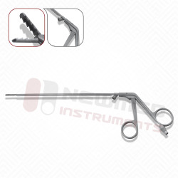 Захватывающие щипцы Steiner Laryngoforce II Aligator Jaws – с аспирационной трубкой Захватывающие щипцы Steiner Laryngoforce II Aligator Jaws – с аспирационной трубкой