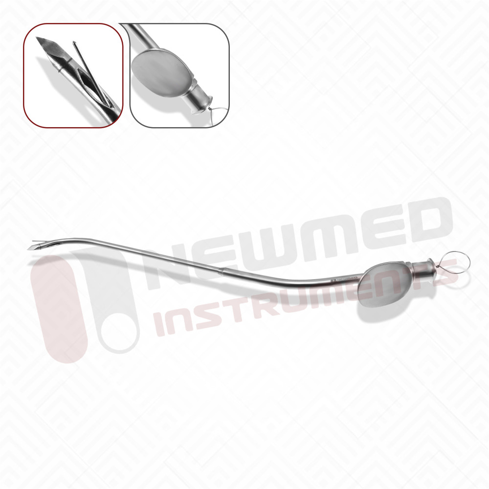 Van Alyea frontal sinus trocar cannula (Reinforced)