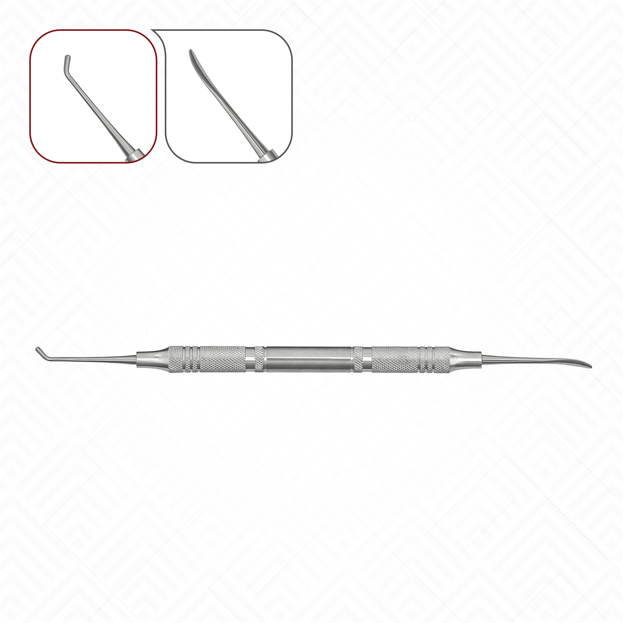 Medentra Composite Football Burnisher / Beavertail – Dental Restorative Instrument