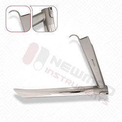 Operating Laryngoscope For Long Neck, Anterior Commissure Operating Laryngoscope For Long Neck, Anterior Commissure