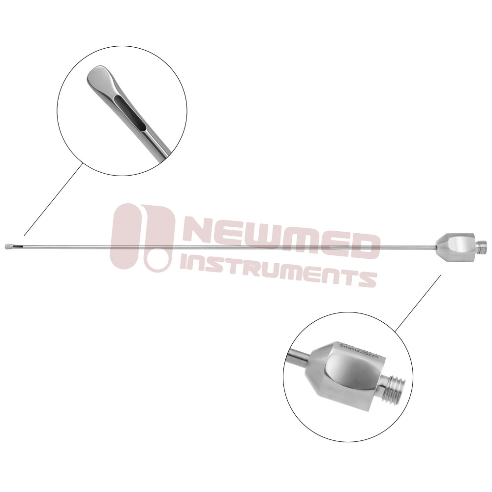 Spatula cannula with BeautiFill Laser LipoLife Hub Spatula cannula with BeautiFill Laser LipoLife Hub